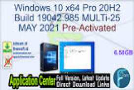 Windows 10 X64 Pro 20H2 MULTi-24 FEB 2021 {Gen2}