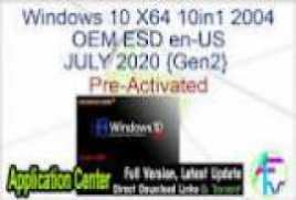 Windows 10 X64 20H2 10in1 OEM en-US DEC 2020 {Gen2}