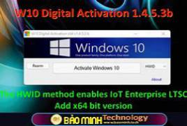 Windows 10 Digital Activation 1.4.5.3b (x32/x64)